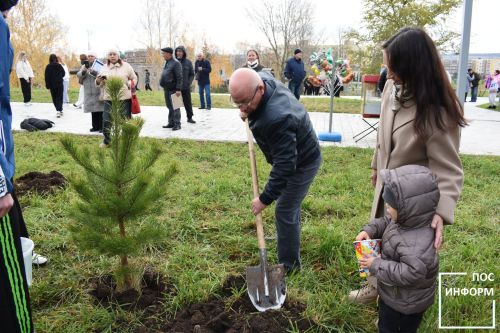 В Камских Полянах прошло открытие нового парка