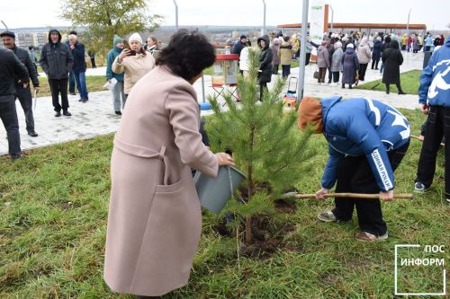 В Камских Полянах прошло открытие нового парка