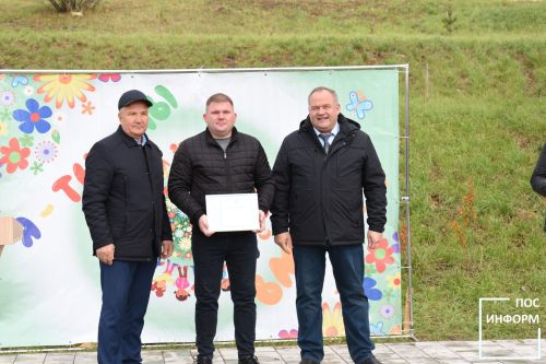 В Камских Полянах прошло открытие нового парка