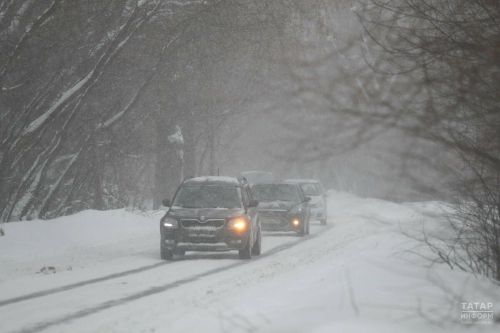 В Татарстане 22 декабря ожидается снег и гололедица