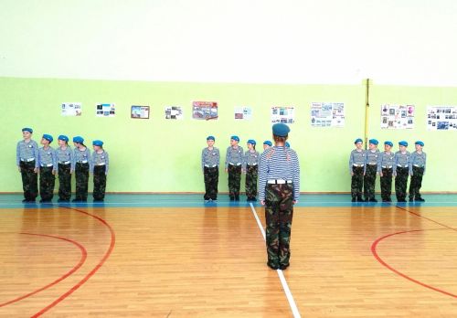 В Камских Полянах завершился конкурс смотр строя и песни