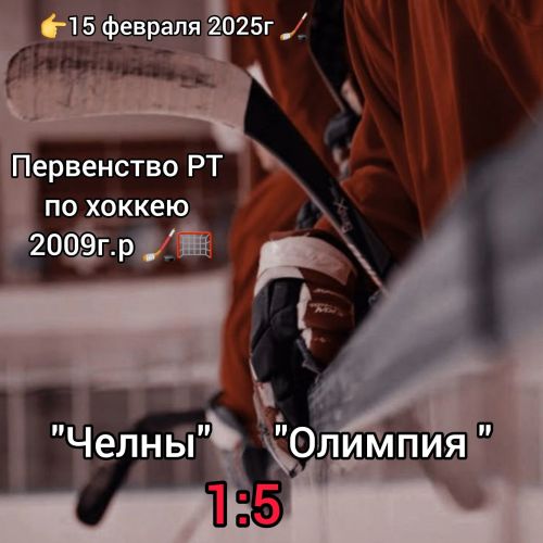 Команда «Олимпия» Камских Полян одержала победу в Первенстве РТ по хоккею