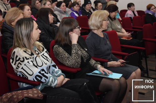 В школе № 2 прошла встреча с представителями организации и руководителями колледжа