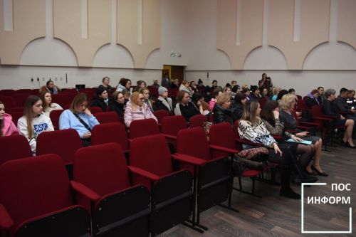 В школе № 2 прошла встреча с представителями организации и руководителями колледжа