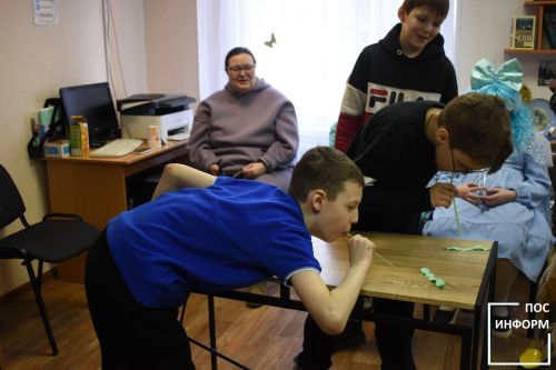 Библиотекари Камских Полян провели для детей развлекательное мероприятие