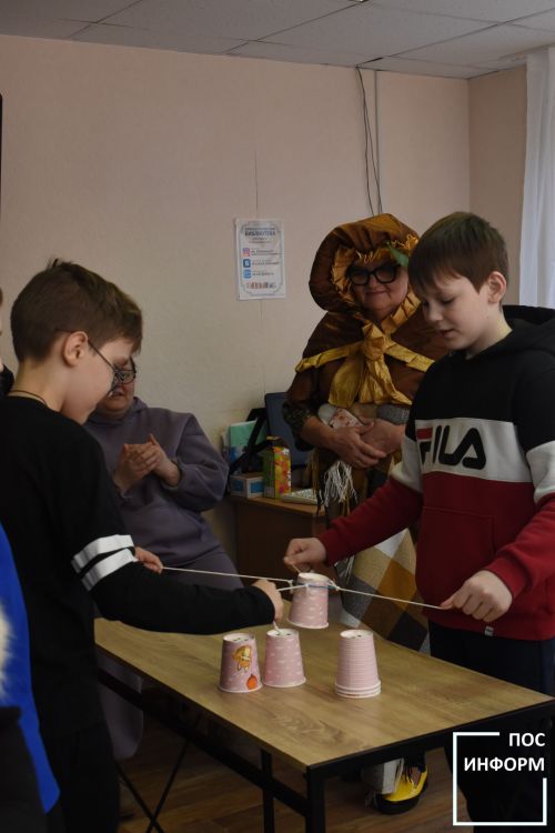 Библиотекари Камских Полян провели для детей развлекательное мероприятие