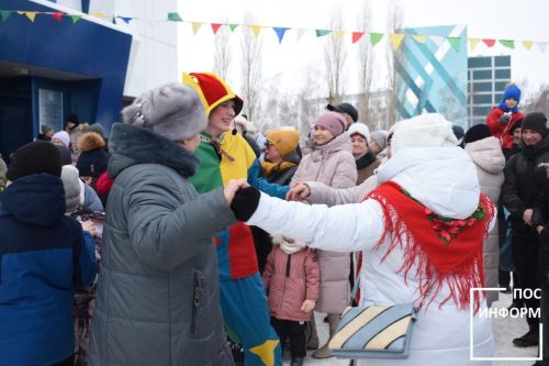 В Камских Полянах ярко и весело проводили зиму