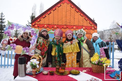 В Камских Полянах ярко и весело проводили зиму
