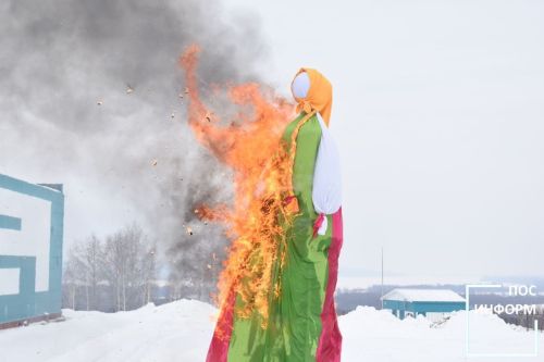 В Камских Полянах ярко и весело проводили зиму
