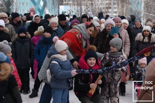 В Камских Полянах ярко и весело проводили зиму