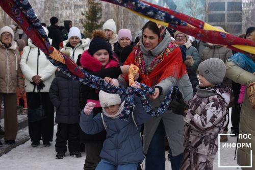 В Камских Полянах ярко и весело проводили зиму