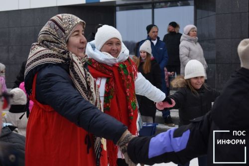 В Камских Полянах ярко и весело проводили зиму