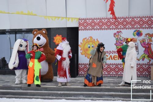 В Камских Полянах ярко и весело проводили зиму