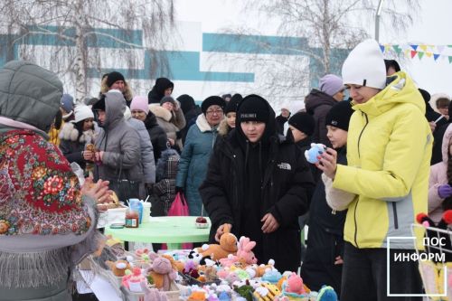 В Камских Полянах ярко и весело проводили зиму