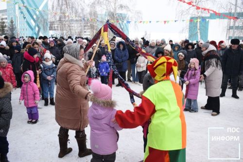 В Камских Полянах ярко и весело проводили зиму