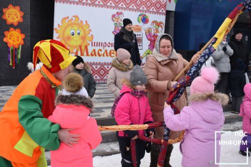 В Камских Полянах ярко и весело проводили зиму