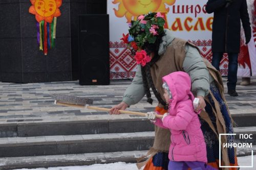 В Камских Полянах ярко и весело проводили зиму