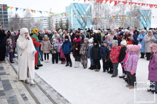 В Камских Полянах ярко и весело проводили зиму