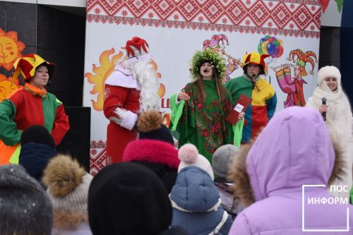 В Камских Полянах ярко и весело проводили зиму