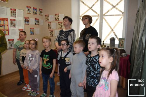 В молодежном центре «Алан» прошло патриотическое мероприятие для дошкольников