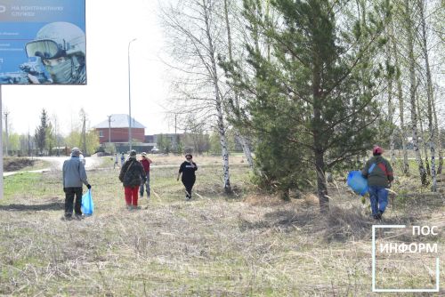 Совет ветеранов Камских Полян приняли участие в экологическом среднике