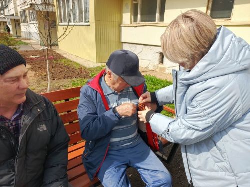 Библиотека Камских Полян присоединилась к акции «Георгиевская ленточка»