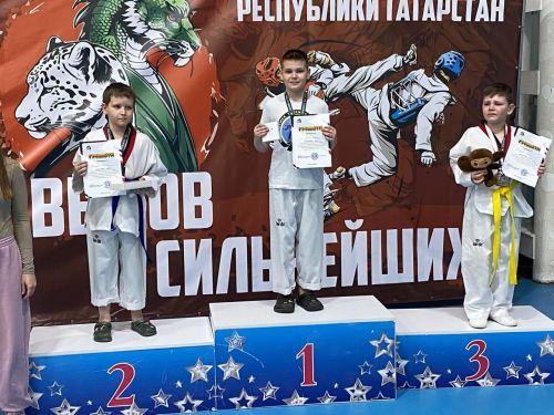 Спортсмены Камских Полян отличились на «Вызове Сильнейших» по тхэквондо