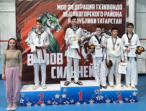 Спортсмены Камских Полян отличились на «Вызове Сильнейших» по тхэквондо