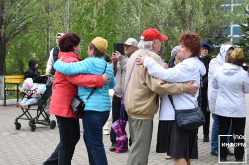 В День Победы для жителей Камских Полян организовали солдатский привал