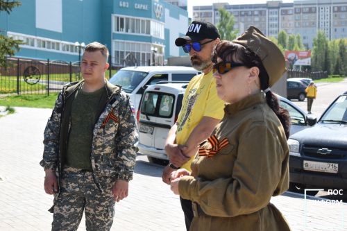 Камские Поляны приняли участие в автомотопробеге «По дорогам Героев»