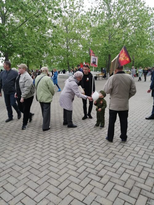 Камполянцы встретили священный для каждого из нас день — 9 Мая!