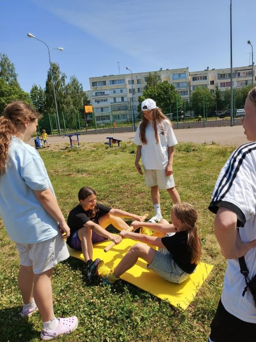 В Спортивной школе №5 прошел Детский Сабантуй с играми и соревнованиями