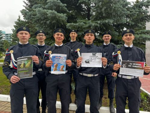 Активисты отряда «Форпост» Камских Полян провели акцию против наркотиков