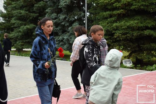 Митинг памяти и скорби состоялся в Камских Полянах