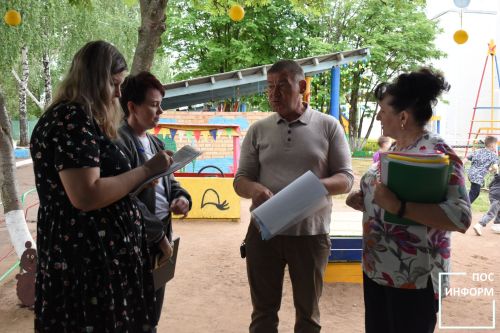 В детских садах Камских Полян начались приемки