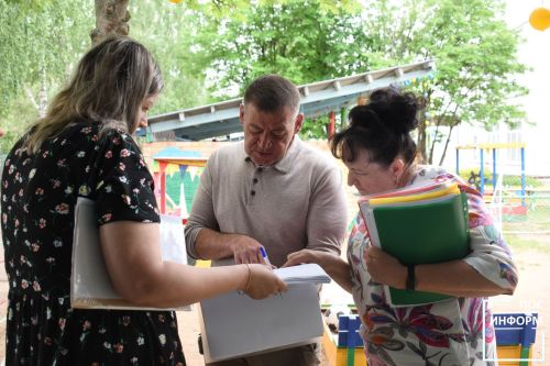 В детских садах Камских Полян начались приемки