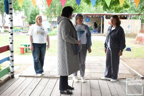 В детских садах Камских Полян начались приемки