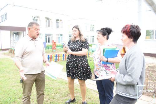 В детских садах Камских Полян начались приемки
