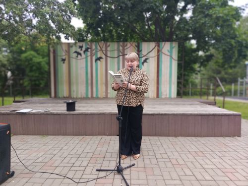 Открытый микрофон в честь Пушкина прошёл в сквере Молодёжный