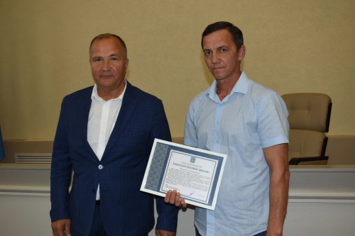Глава Камских Полян отметил вклад в развитие города