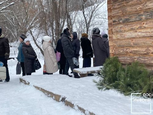 В Крещение Господне в Камских Полянах организована купель
