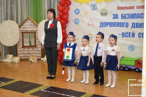 В детском саду «Огонек» состоялась Зональная конференция «Безопасность дорожного движения — всей семьей»