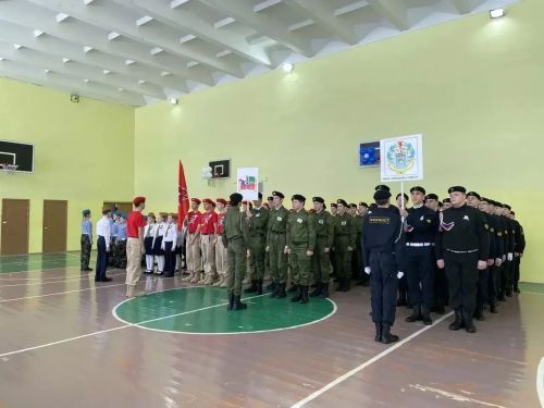 В Камских Полянах прошел зональный этап смотра-конкурса строя и песни, посвященный защитникам