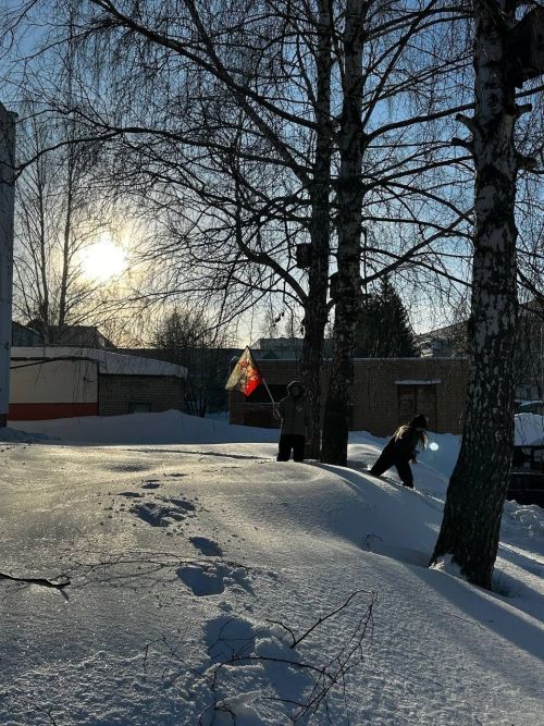 В Камских Полянах прошел патриотический квест «Знамя Победы»: подробности игры