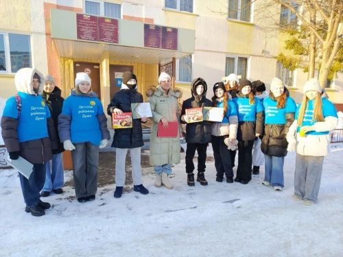 В Камских Полянах прошел патриотический квест «Знамя Победы»: подробности игры