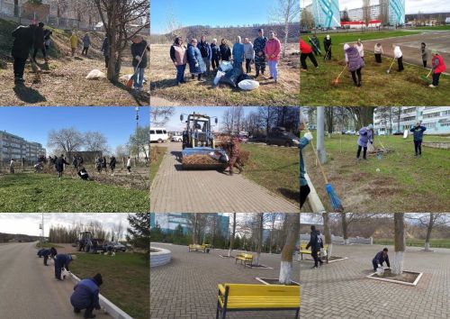 Камские Поляны готовятся к празднованию Дня Победы