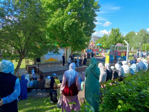 В Камских Полянах прошло торжественное мероприятие, посвященное Курбан-байраму