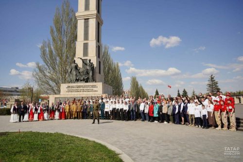 В Казани снимают клип в рамках акции «Песни наших отцов»