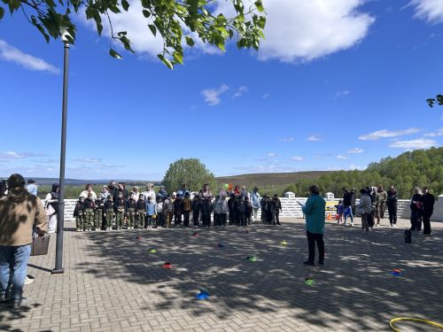 В Камских Полянах дошкольники приняли участие в праздничной эстафете