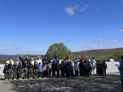 В Камских Полянах дошкольники приняли участие в праздничной эстафете